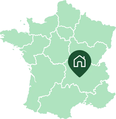 Carte de la France